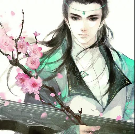 迷一樣的男生古風(fēng)頭像：翩翩動(dòng)人