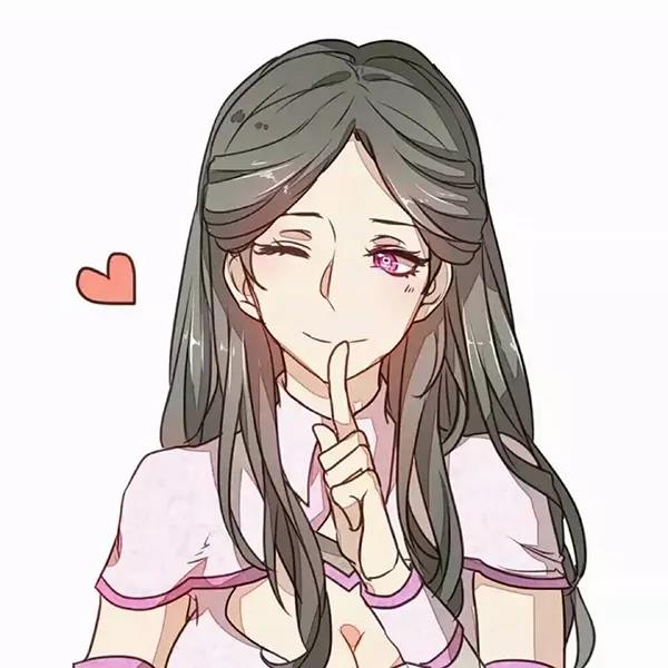 一組情侶古風頭像：超萌卡通動漫頭像