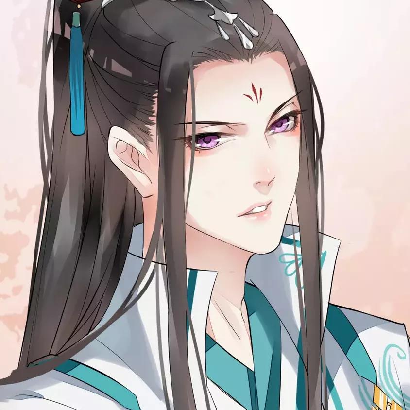 一組情侶古風頭像：超萌卡通動漫頭像