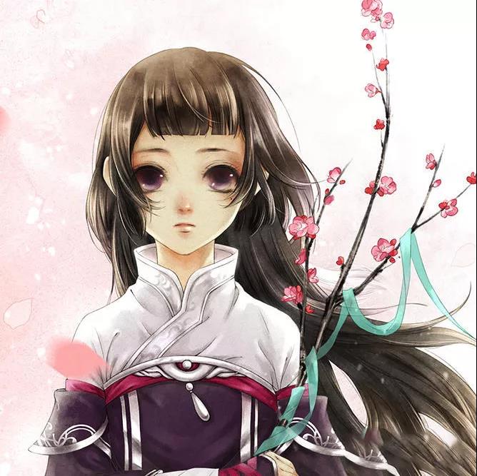 一組情侶古風頭像：超萌卡通動漫頭像