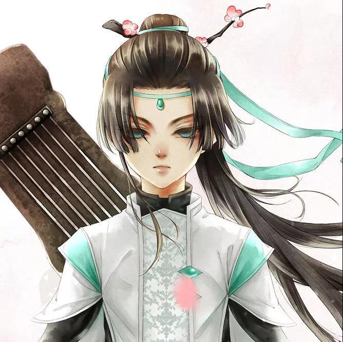 一組情侶古風頭像：超萌卡通動漫頭像