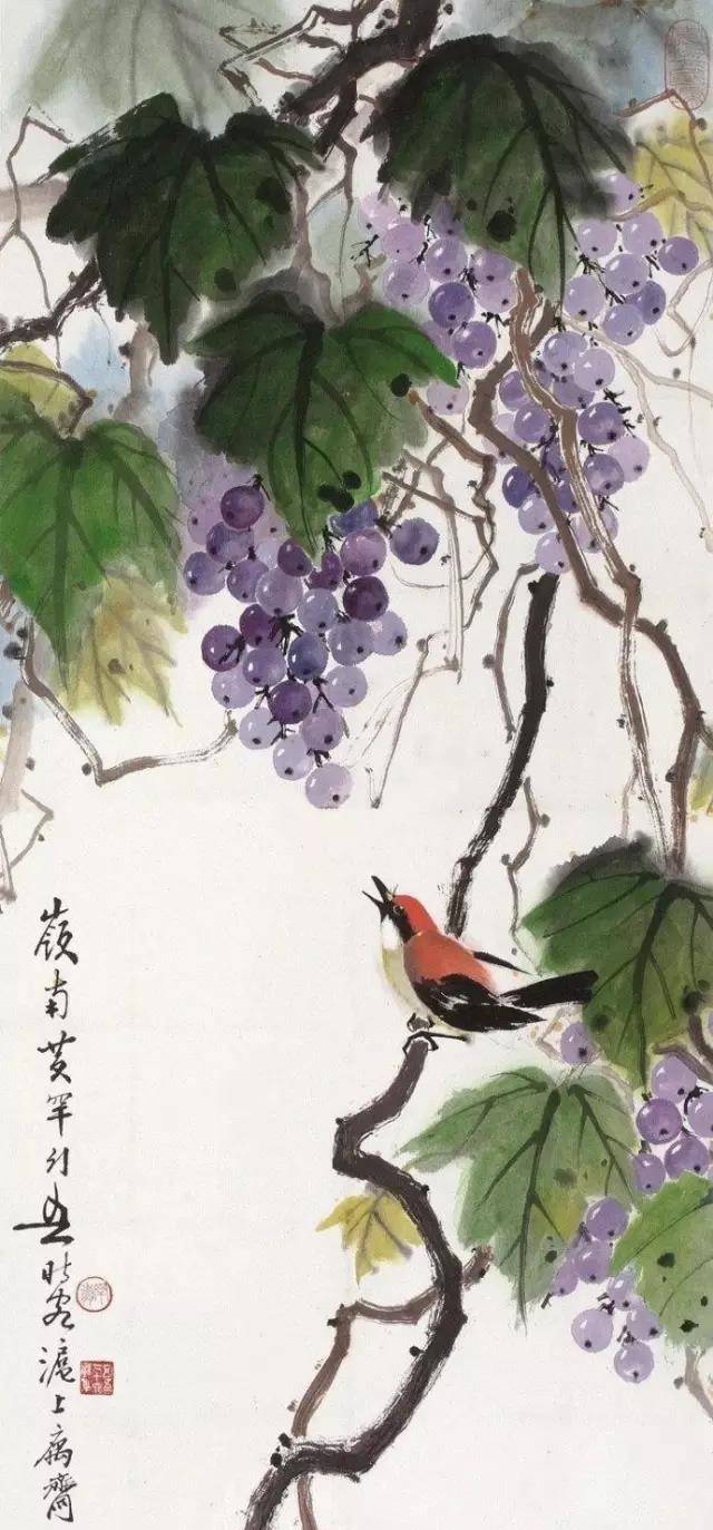 美人如葡萄，秀美如國畫！