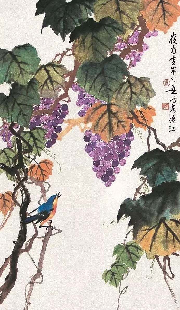 美人如葡萄，秀美如國畫！