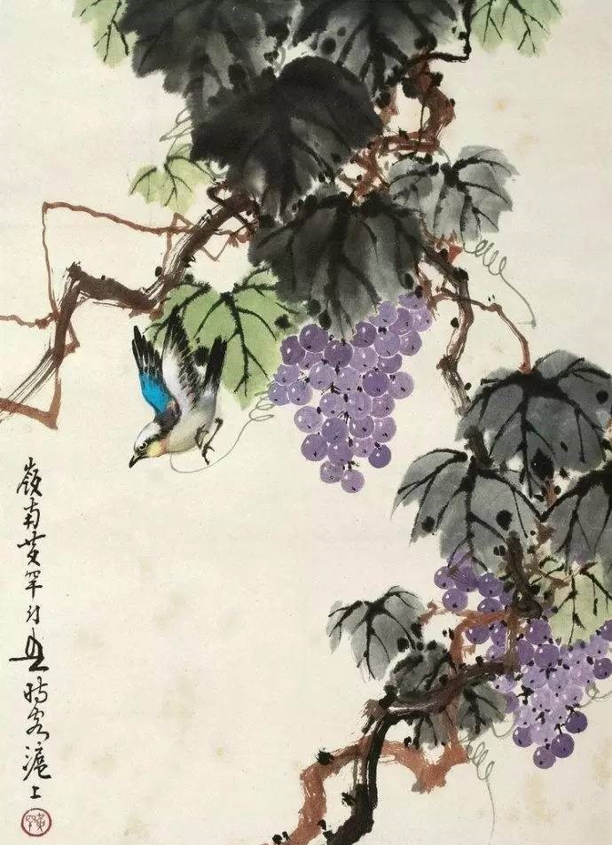 美人如葡萄，秀美如國畫！