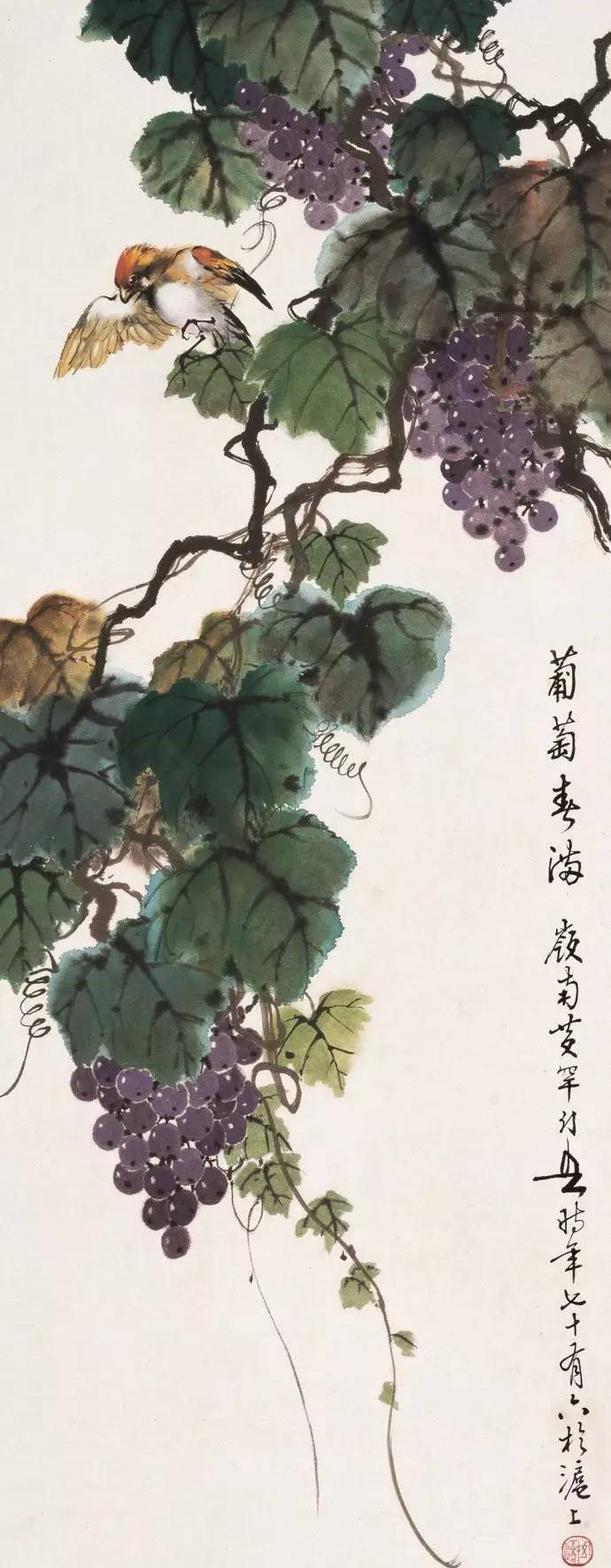 美人如葡萄，秀美如國畫！