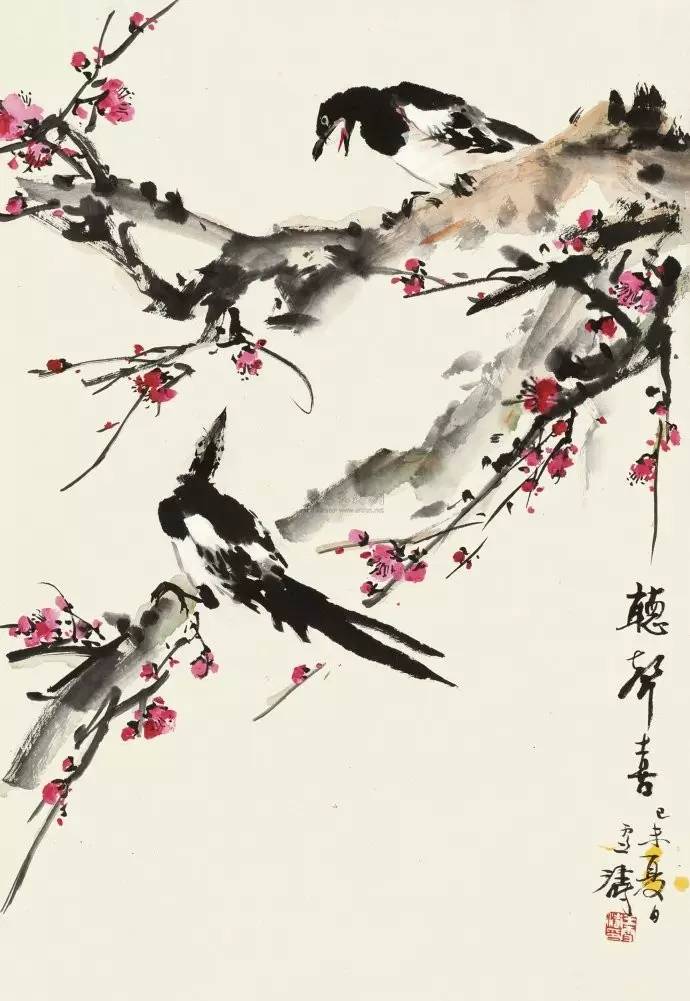 王雪濤國畫作品：28幅精品畫梅美極了！