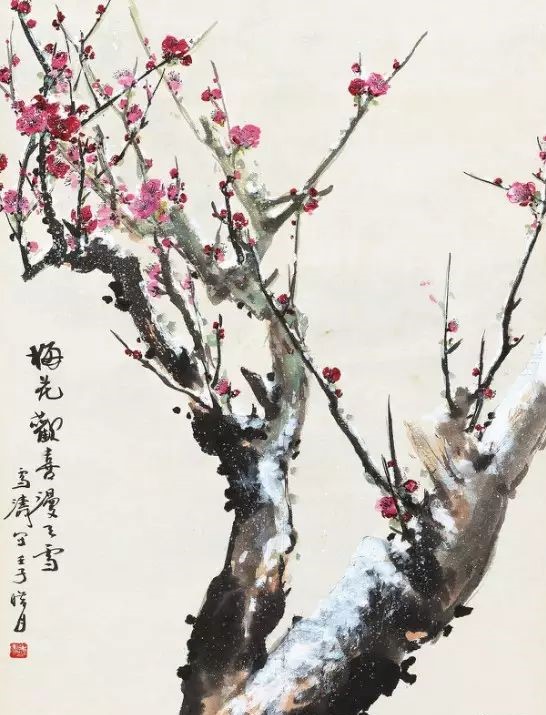 王雪濤國畫作品：28幅精品畫梅美極了！