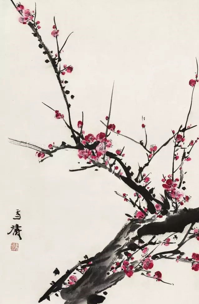 王雪濤國畫作品：28幅精品畫梅美極了！