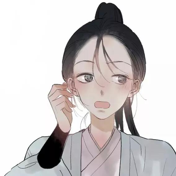 卡通情侶古風頭像，萌化動人心！