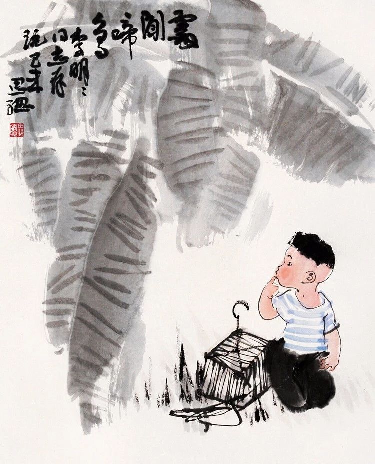 國畫里的兒童，萌翻六一兒童節(jié)！