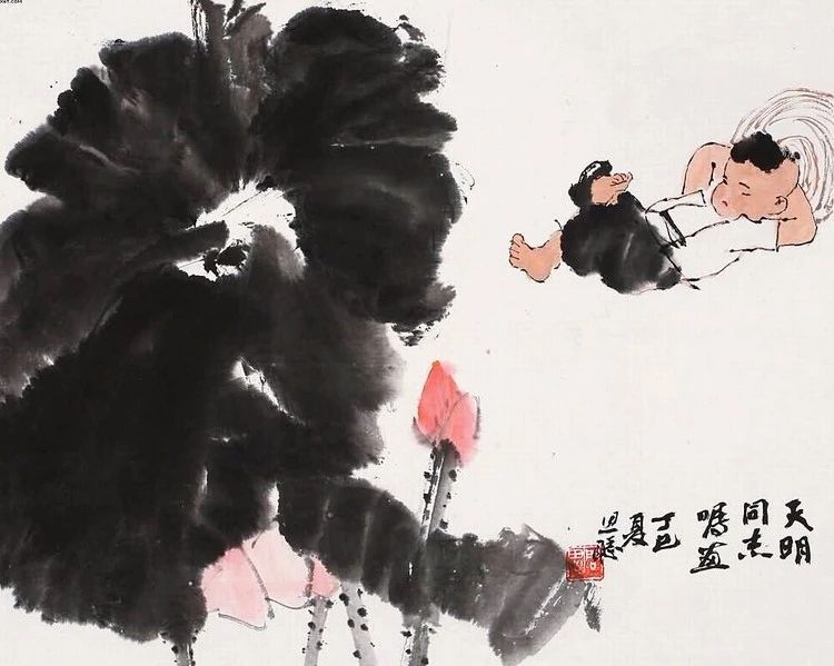 國畫里的兒童，萌翻六一兒童節(jié)！