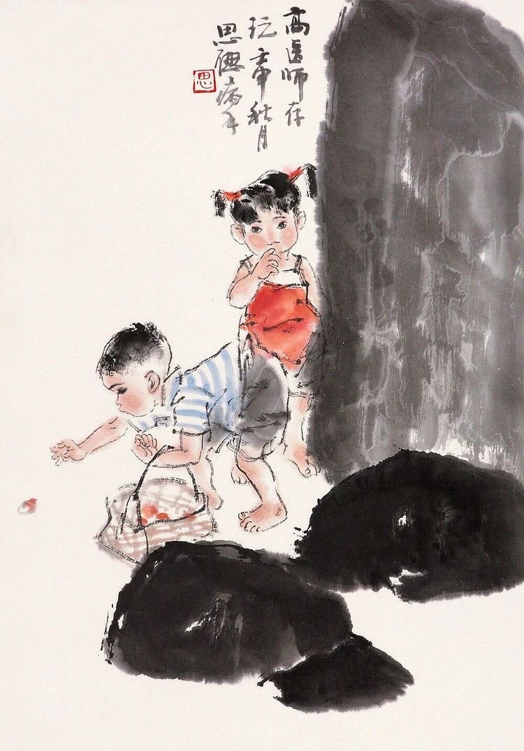 國畫里的兒童，萌翻六一兒童節(jié)！