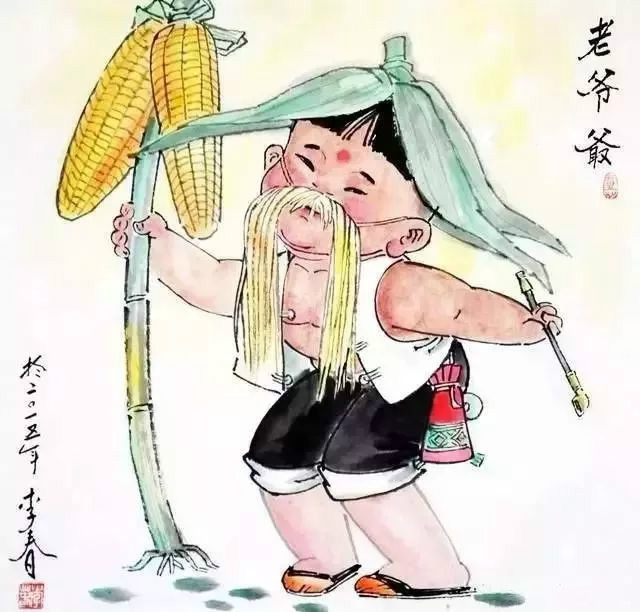 國畫里的兒童，萌翻六一兒童節(jié)！