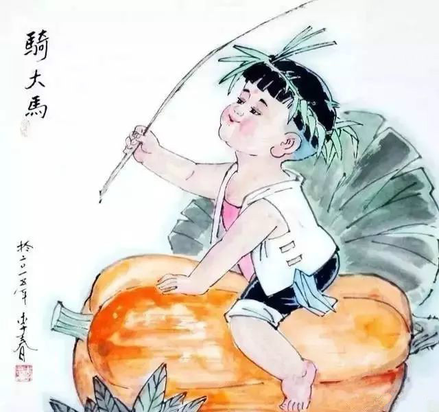 國畫里的兒童，萌翻六一兒童節(jié)！