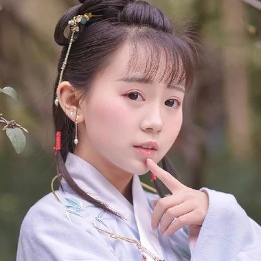可愛漢服女生頭像，唯美古風(fēng)真人頭像