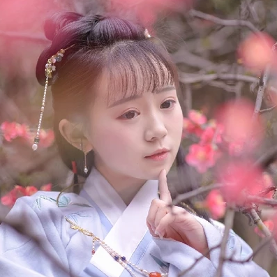 可愛漢服女生頭像，唯美古風(fēng)真人頭像