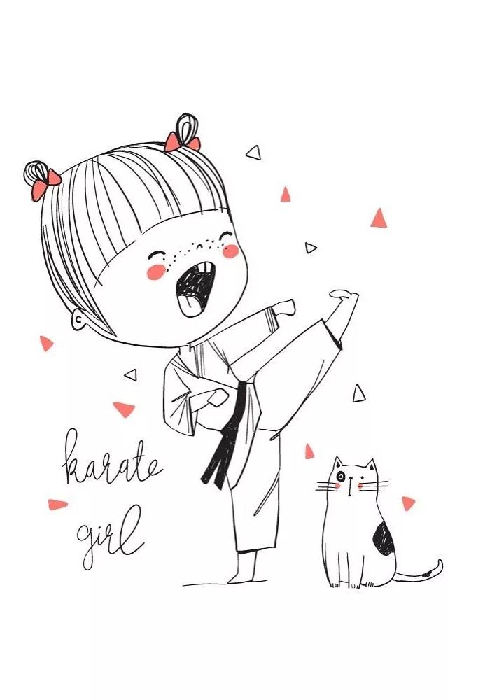 一組清新萌系簡(jiǎn)筆插畫(huà)：萌動(dòng)你的心靈！