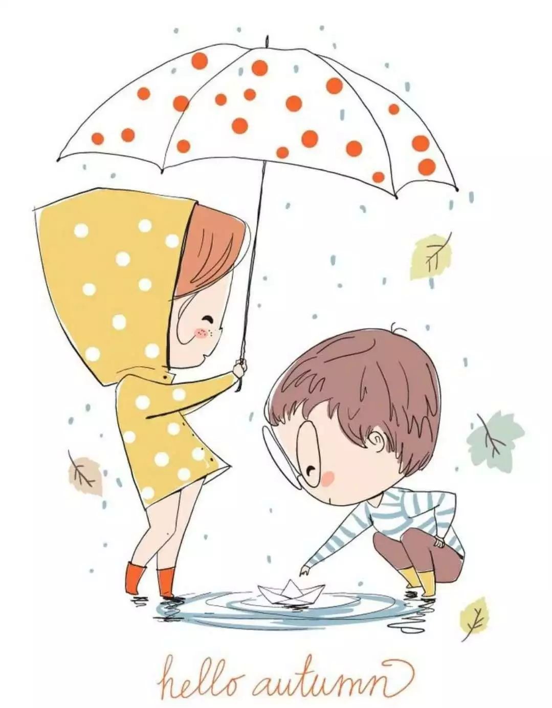 一組清新萌系簡(jiǎn)筆插畫(huà)：萌動(dòng)你的心靈！