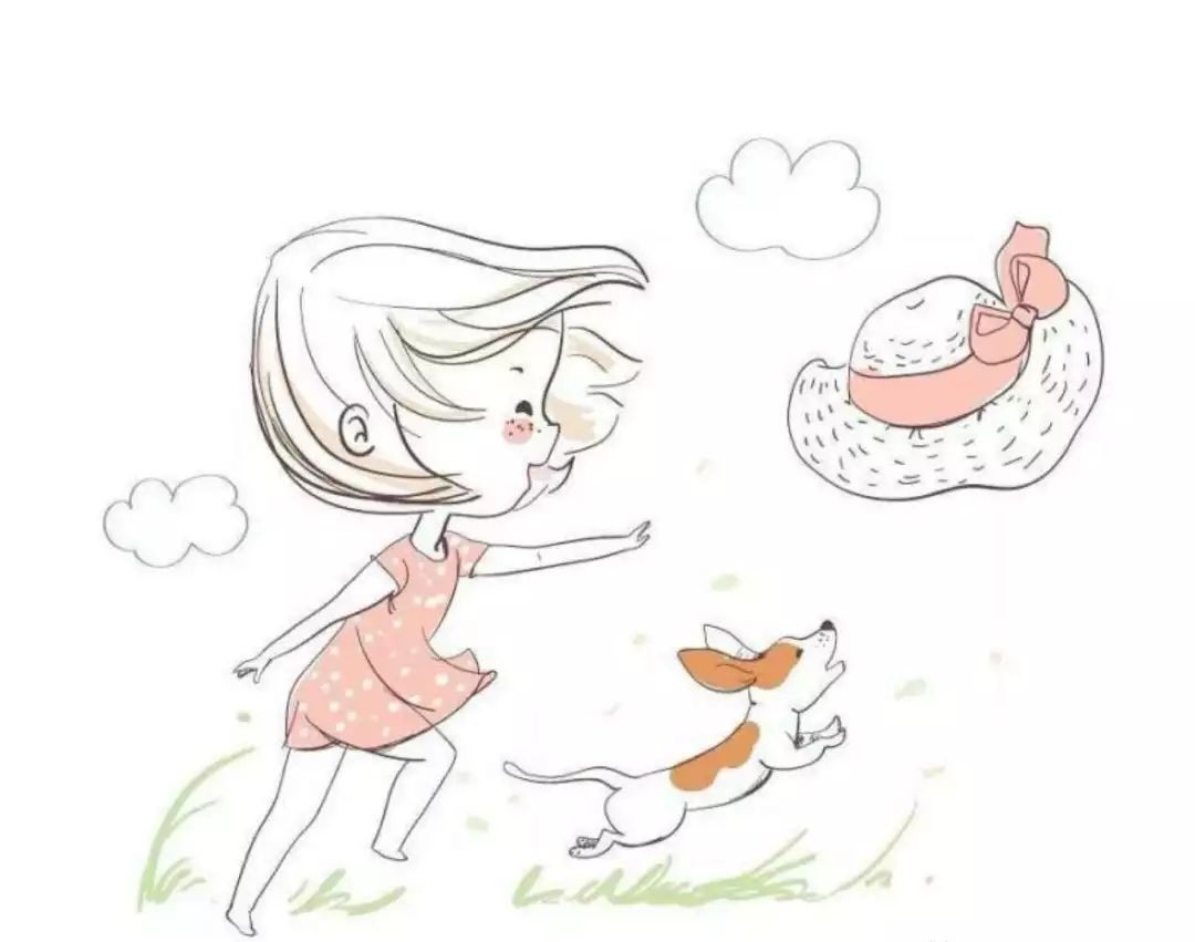 一組清新萌系簡(jiǎn)筆插畫(huà)：萌動(dòng)你的心靈！