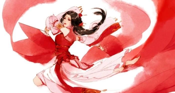 13款驚艷紅衣古風(fēng)圖片，唯美意境圖片!