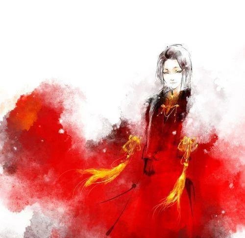 13款驚艷紅衣古風(fēng)圖片，唯美意境圖片!
