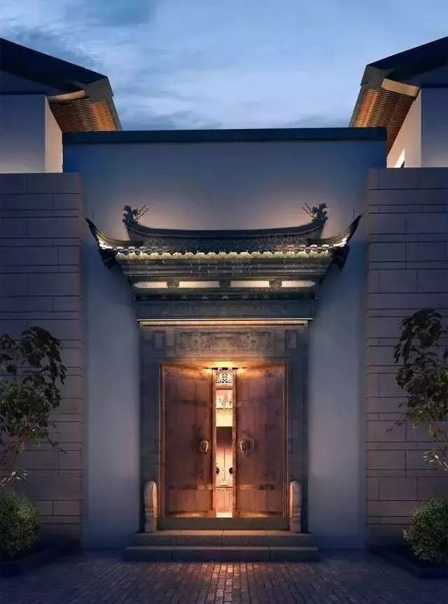 45款中式大門，中式的優(yōu)雅與從容