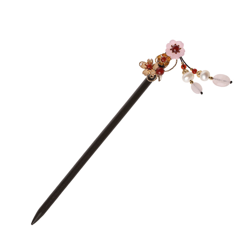 夢(mèng)留芳甸發(fā)簪:雍容華貴的古風(fēng)簪子頭飾