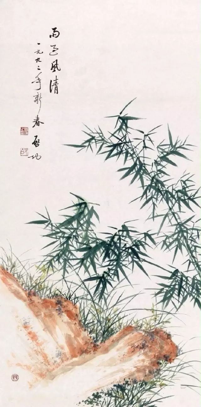 國(guó)畫竹子：竹語(yǔ)竹畫君子當(dāng)如竹！