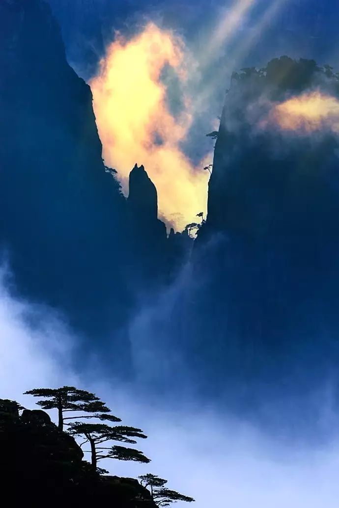 大美黃山：40幅黃山風(fēng)景攝影！