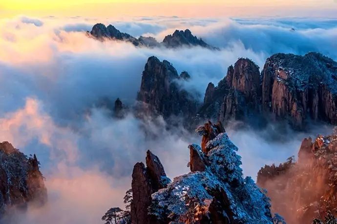 大美黃山：40幅黃山風(fēng)景攝影！