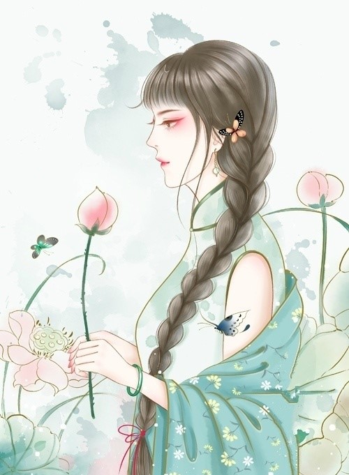 9款清新唯美女子古風(fēng)圖片：一顰一笑甚是迷人！