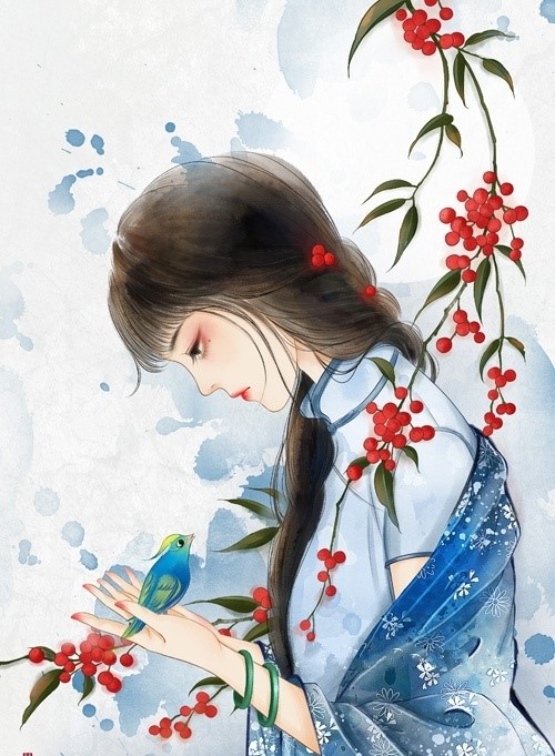 9款清新唯美女子古風(fēng)圖片：一顰一笑甚是迷人！