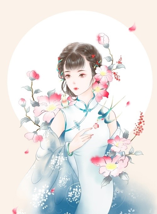 9款清新唯美女子古風(fēng)圖片：一顰一笑甚是迷人！