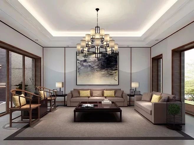 新中式客廳之美：魅力十足的中式裝修設(shè)計(jì)！