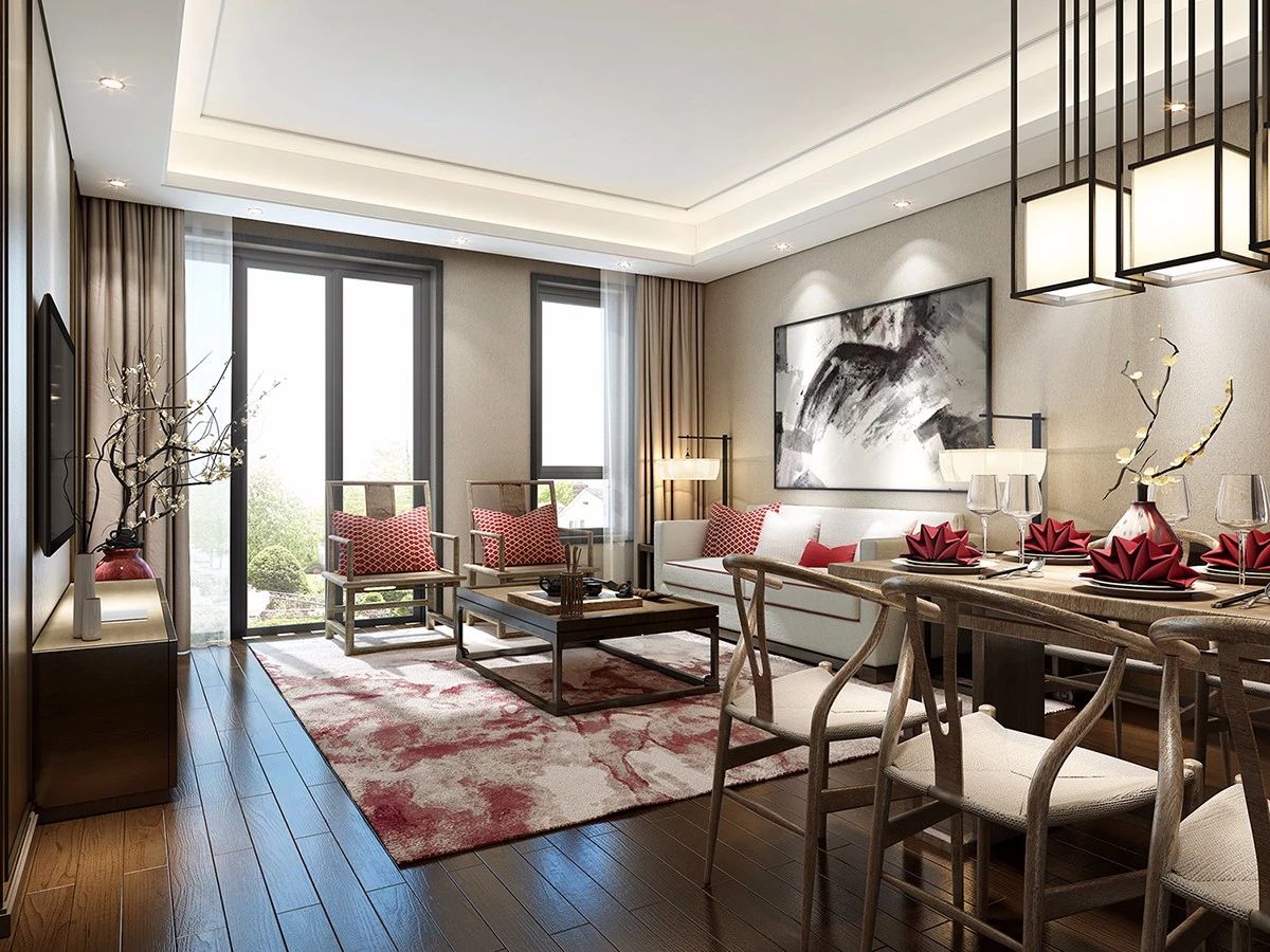 新中式客廳之美：魅力十足的中式裝修設(shè)計(jì)！