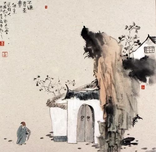 15幅國(guó)畫小景：意境美的無(wú)法言語(yǔ)！