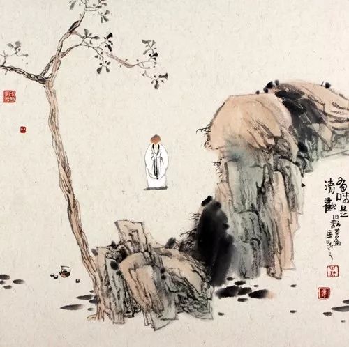 15幅國(guó)畫小景：意境美的無(wú)法言語(yǔ)！