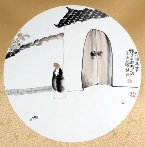 15幅國(guó)畫小景：意境美的無(wú)法言語(yǔ)！