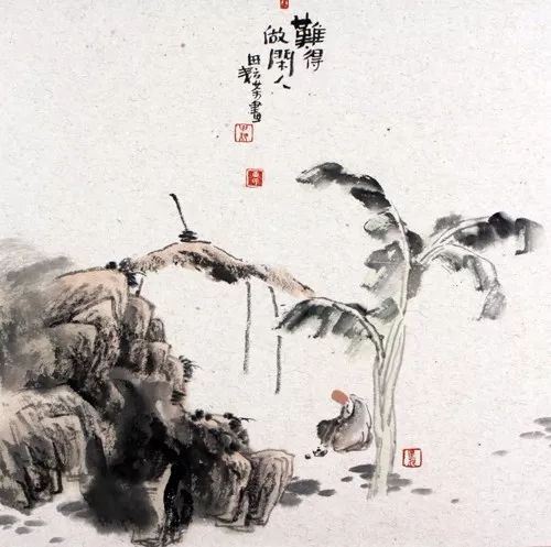 15幅國(guó)畫小景：意境美的無(wú)法言語(yǔ)！