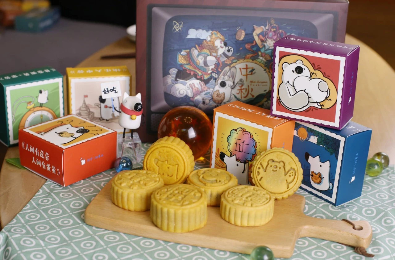 中秋月餅包裝設計，創(chuàng)意滿滿的包裝設計