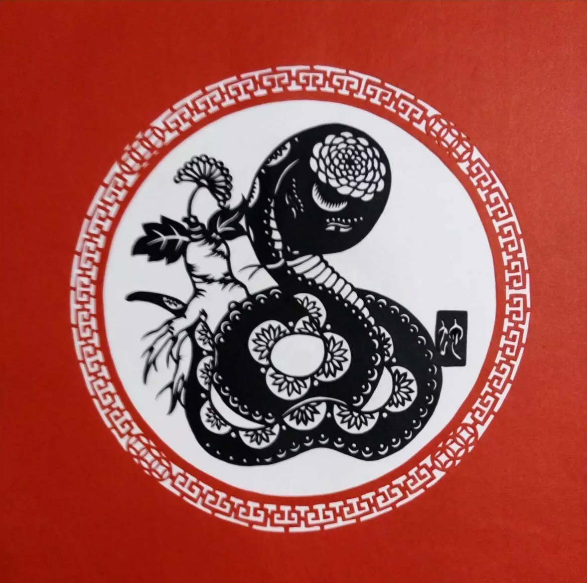 吉祥十二生肖剪紙圖片，薛娜剪紙作品欣賞