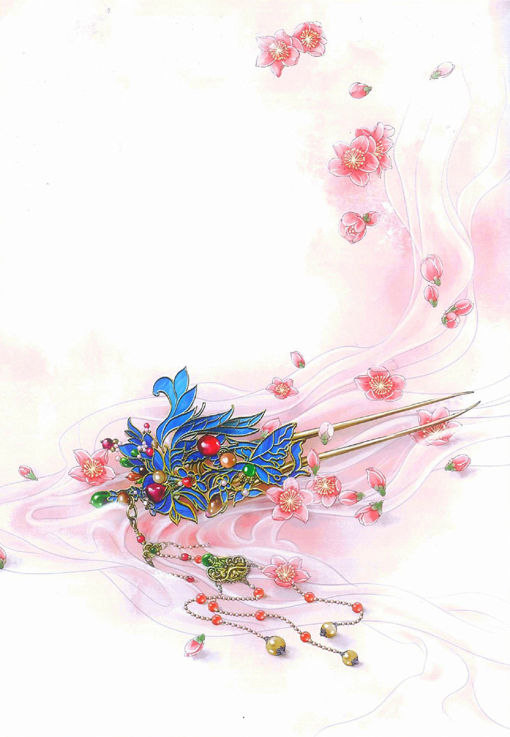 唯美的飾品古風圖片，美呆眾人的高清古風圖片