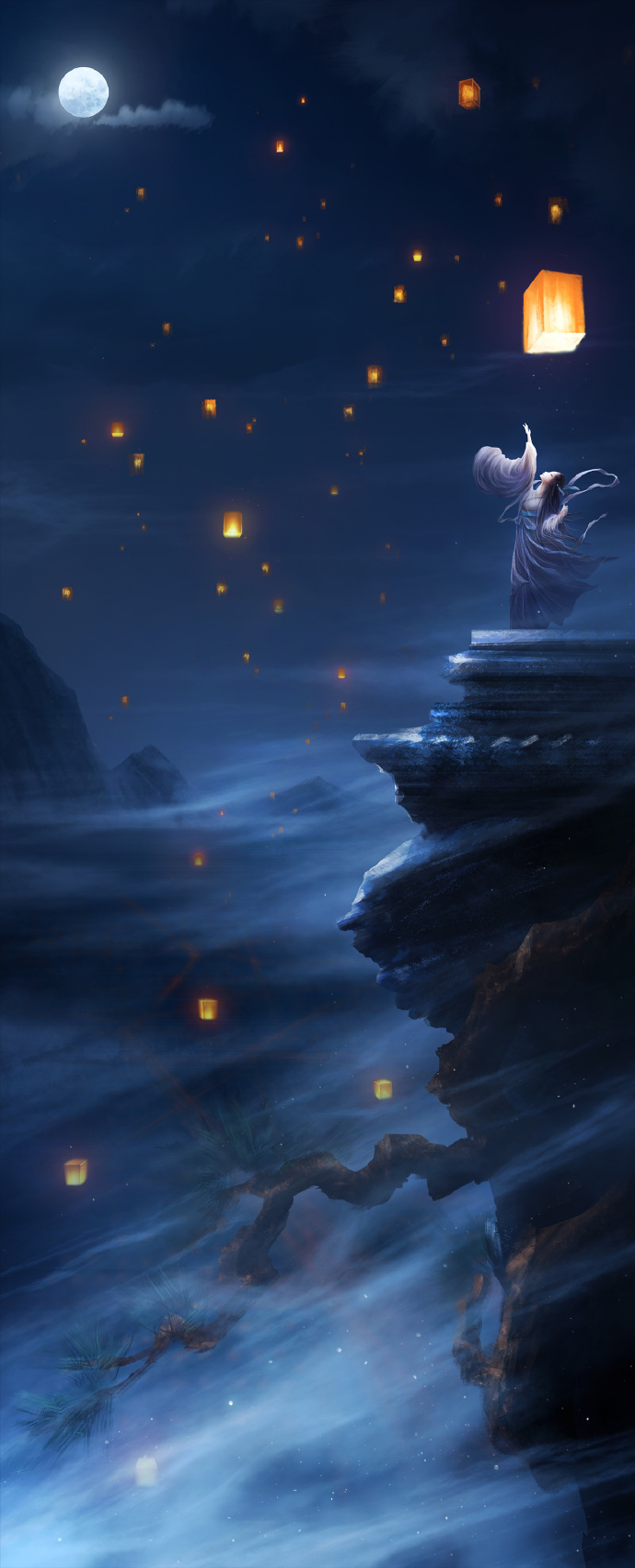 18張超美的花燈古風(fēng)圖片，可做手機(jī)壁紙的圖集