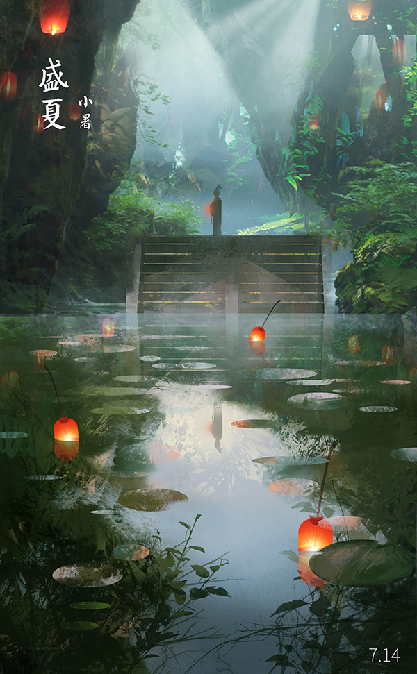 18張超美的花燈古風(fēng)圖片，可做手機(jī)壁紙的圖集