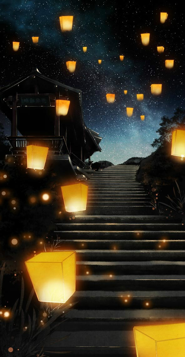 18張超美的花燈古風(fēng)圖片，可做手機(jī)壁紙的圖集