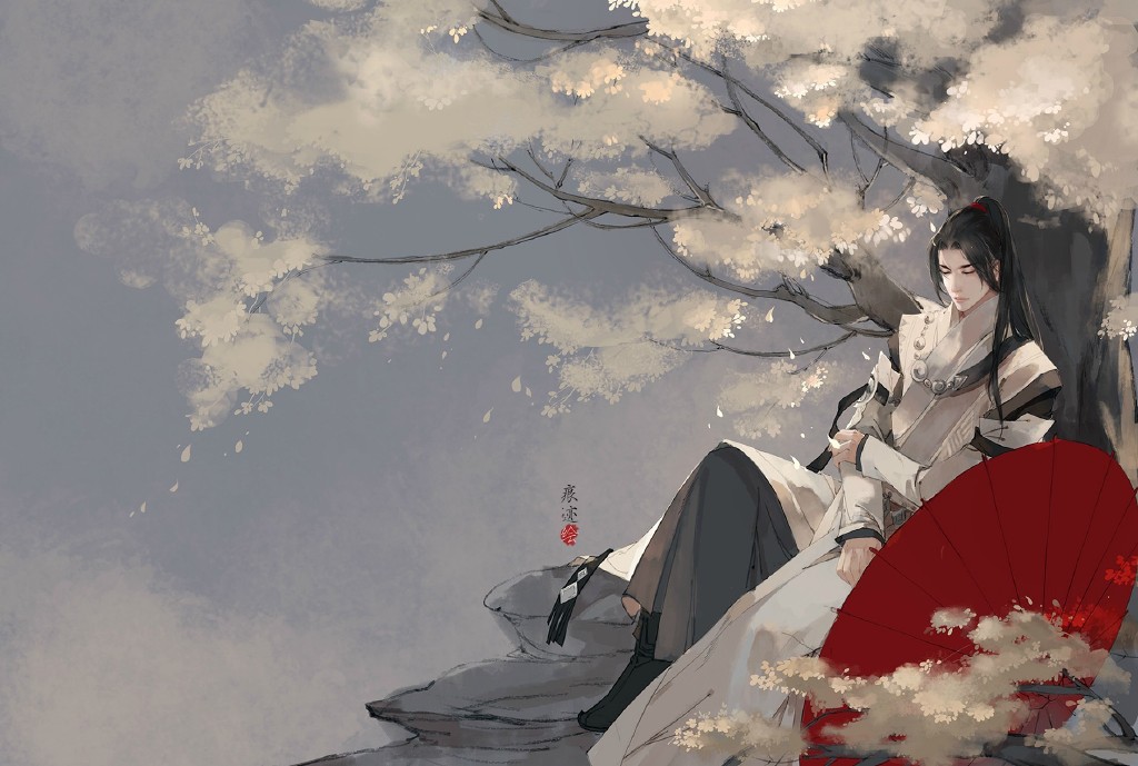 帥氣的古風美男圖片，高清古風桌面壁紙圖片