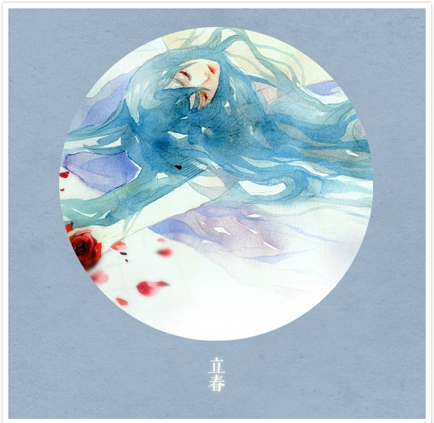 唯美二十四節(jié)氣古風(fēng)圖片，可做頭像的古風(fēng)插畫