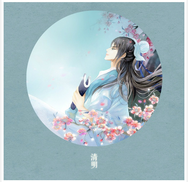 唯美二十四節(jié)氣古風(fēng)圖片，可做頭像的古風(fēng)插畫