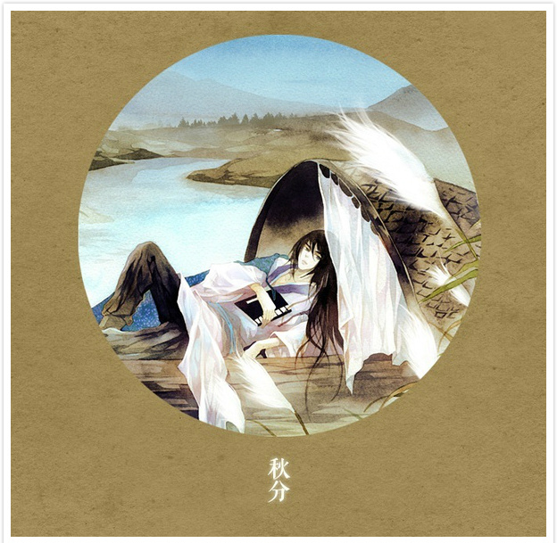 唯美二十四節(jié)氣古風(fēng)圖片，可做頭像的古風(fēng)插畫