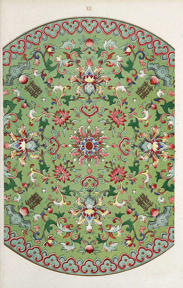 22款瓷器紋樣：瓷器上的花紋圖案竟然這么美！